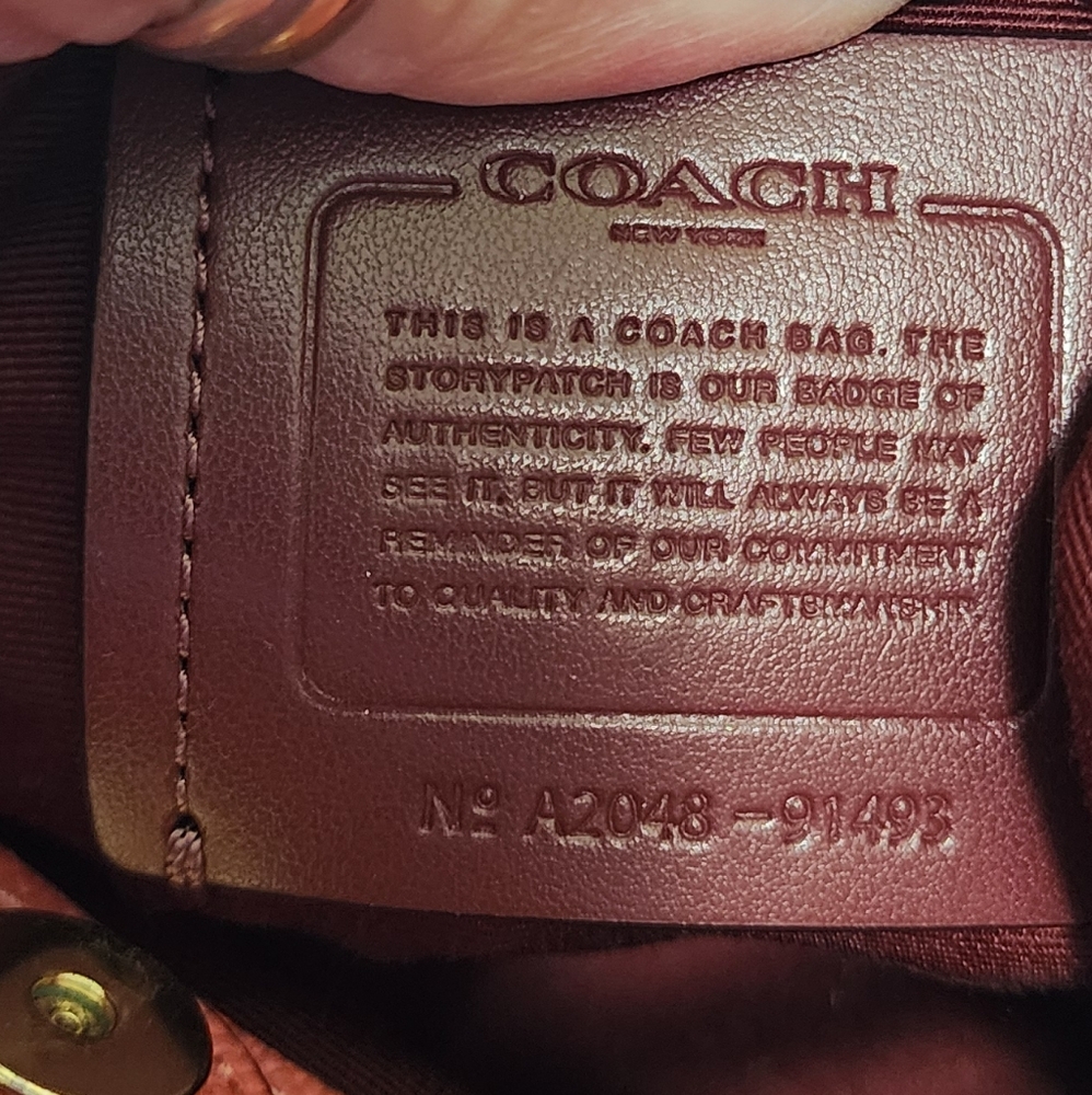Coach Lillie Carryall Coach - Picture 9 of 9